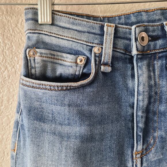 Rag & Bone Nina High Rise Ankle Skinny Jeans Size 23 (Actual 24 x 27) Collins - Picture 3 of 12